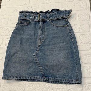 H&M Denim Mini Skirt